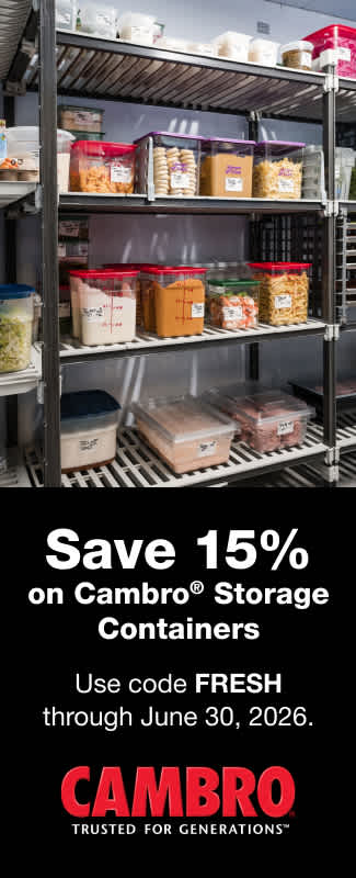 Cambro Food Storage