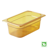 Fourth Size Amber Food Pan
