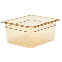 Amber Cambro Food Pans