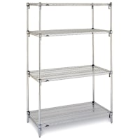 Chrome Wire Shelving for Restaurants and Retail Stores