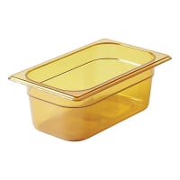 Fourth Size Amber Food Pan