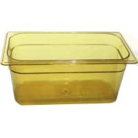 Third Size Amber Food Pan