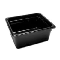 Half Size Black Food Pan