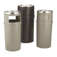 Cigarette Urns and Combination Trash Containers