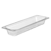 Half Long Size Clear Food Pan