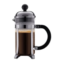 Brick Press, French Coffee Press, 0.6 Liter, Polished Stainless