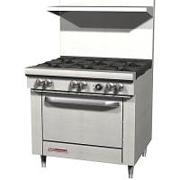 Manufacturer Restaurant Stainless Steel Commercial Gas Range