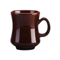 Diversified Ceramics DCI126W White 8 Oz. Admirals Coffee Mug 24 / CS