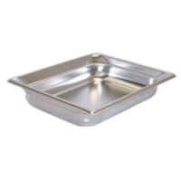 13 x 11 x 1.5 Half-Size Aluminum Steam Table Pans with Lids