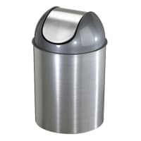 simplehuman 60-Liter Brushed Stainless Steel Kitchen Trash Can with Lid  Indoor in the Trash Cans department at