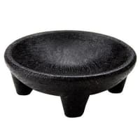 10 oz Molcajete Salsa Bowl, Charcoal - Tortilla Warmers & Molcajete Bowls -  Restaurant Tableware - Dining & Service