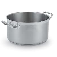 Vollrath 3803 Optio 4 Qt. Stainless Steel Sauce Pan with Aluminum-Clad  Bottom and Cover