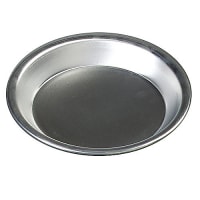 Pie Pan, 8 7/8 Diameter, 1 1/8 Deep, Aluminum, Chicago Metallic