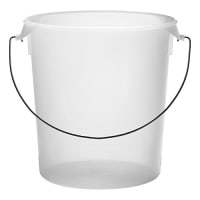 Rubbermaid FG572300 Round White 6 Quart Storage Container