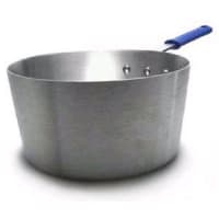 Vollrath Wear-Ever 10 Qt. Tapered Aluminum Sauce Pan with Plated Handle  661110