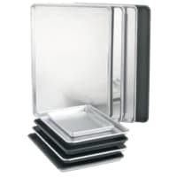 Last Confection 18 x 26 Commercial Grade Baking Sheet Pans, Aluminum  Full-Size Rimmed Cookie Sheet Trays