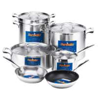 Browne Thermalloy® 16 qt Stainless Steel Sauce Pot - 13 4/5Dia x 8 7/10H