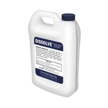Dissolve is a boiler descaling, delimer solvent that penetrates and removes mineral deposits.