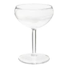 G.E.T. SW-1419-1-SAN-CL Clear 48 Oz Plastic Jumbo Martini Glass - Pack Of 3