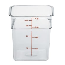 Coperture Cambro Per Contenitori Quadrati | 2 E 4 Qt | Colore Verde Brillante | Lotto Da 6 Pezzi