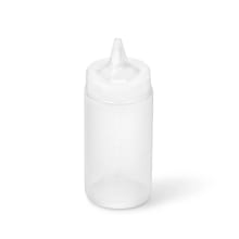 Traex 4916-13 Clear 16 Ounce Wide Mouth Squeeze Bottle | Wasserstrom