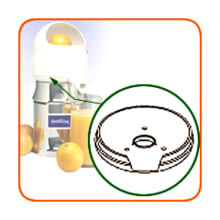 Sunkist Commercial Citrus Juicer J-1 Type 8, Fruit Sectioner, and  Replacement Parts