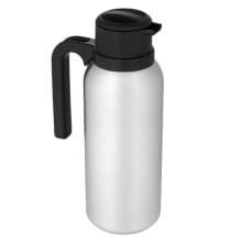 Thermos FN369 20 oz. Stainless Steel Vacuum Insulated Carafe with Push  Button by Arc Cardinal