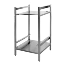This stand will hold the Cleveland Range SteamCub&trade; steamer, model 1SCE &lpar;Item 668300&rpar;.