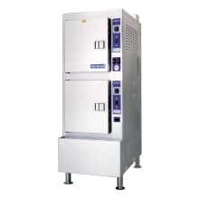 You can easily steam meats, rice, seafood, vegetables, and more in this SteamCraft&reg; gas steamer. This steamer can steam produces up to 180 pounds of steam per hour and reduces cooking times with the use of convection steam jets.