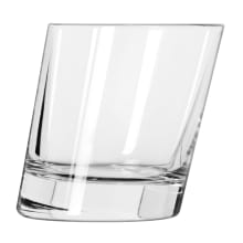 LIBBEY WATUSI JEWEL SATIN MARTINI GLASSES W/ CROOKED STEMS