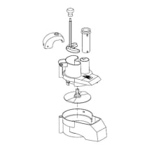 Robotcoupe combiné cutter et coupe légumes cuve inox 3.7 litres -  Robotcoupe - Coupe Légumes - référence R 301 Ultra - Stock-Direct CHR