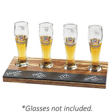 Libbey 6425 10 oz. Footed Pilsner Glass - 24/Case