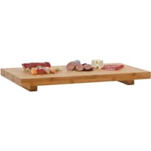 Buffet Euro BBS0909 Eco Amigo Bamboo Square Butcher Block Display