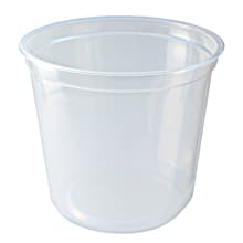 Fabri-Kal 9501034 Alur Deli Container 16 Oz, Clear, Polyethylene  Terephthalate, Recyclable, Round, (500 per Case)