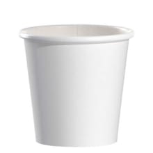 Solo 412WN-2050 White Poly Paper Hot Cup - 12 oz. - 1000/Case