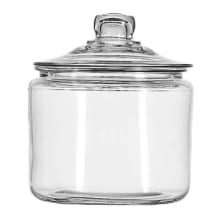 Anchor Hocking 69372AHG17 Round 2 Gallon Glass Jar w/ Cover | Wasserstrom