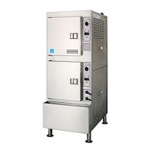 This Cleveland natural gas convection steamer is the perfect solution for the steam cooking needs of your busy restaurant. This steamer is energy&dash;efficient to save you money.