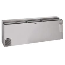 Great for use in bars or pubs, this Perlick bottle cooler will hold 58 cases of 12 ounce beer cans or 41 cases of 12 ounce beer bottles. You will always have plenty of cold beer on hand.