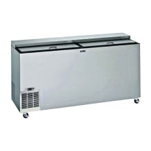 The Perlick FR48RT-SS-STK is an underbar glass froster with a 12.5-cubic-foot interior volume, perfect for busy restaurants and bars. Its stainless steel construction ensures durability, while the dent-resistant sliding doors provide easy access.