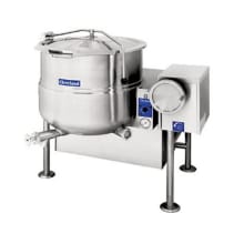 Precise temperature control allows you to simmer foods all day without scorching or burning. This tilting kettle features a high&dash;performance gas&dash;fired heating system that cooks 2 to 3 times faster than competitor models.