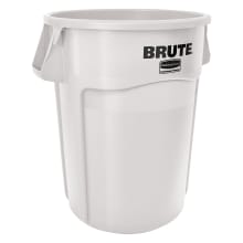 Rubbermaid FG262000WHT BRUTE White 20 Gallon Container without Lid