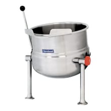 This tilting direct steam kettle from Cleveland Range features a stainless steel exterior that is easy to clean . it is perfect for use on oyster bars  for cooking oyster stews, gumbos, mussels and steamed clams. .