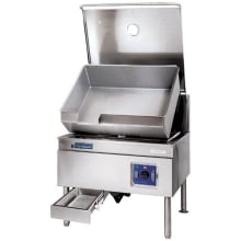 These DuraPan&trade; tilting skillets can do it all. it is perfect for grilling and braising meats, simmering soups, steaming vegetables, or frying chicken. Tilting skillets have a large griddle surface and an easy to tilt body.
