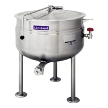 These Short Series&trade; steam kettles from Cleveland Range provide faster cooking times and even cooking results. Foods can simmer all day long without over&dash;cooking.