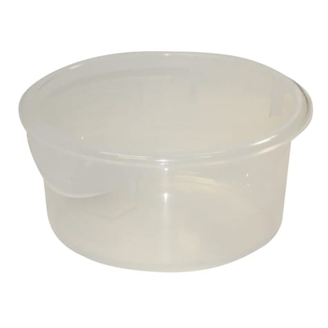 2 qt. Clear Round Storage Container