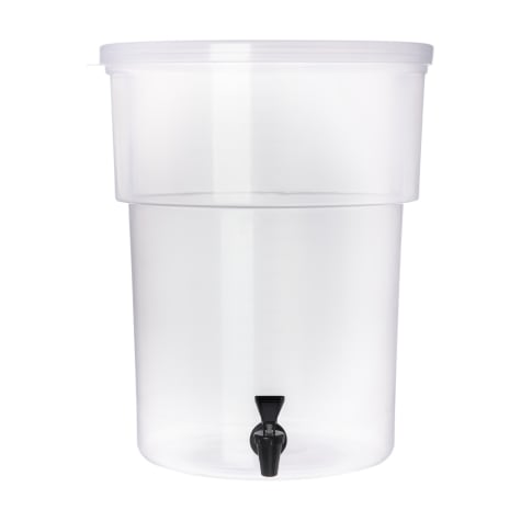 Carlisle 5 Gal. Polypropylene Beverage Dispenser with Lid and