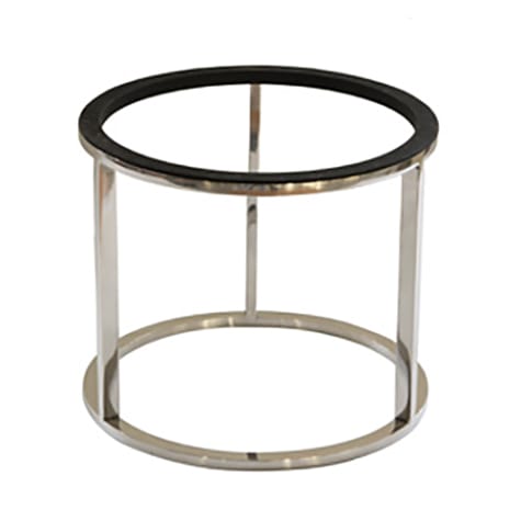 Craster BU_RR6102 Tilt Stainless Steel Medium Round Riser | Wasserstrom