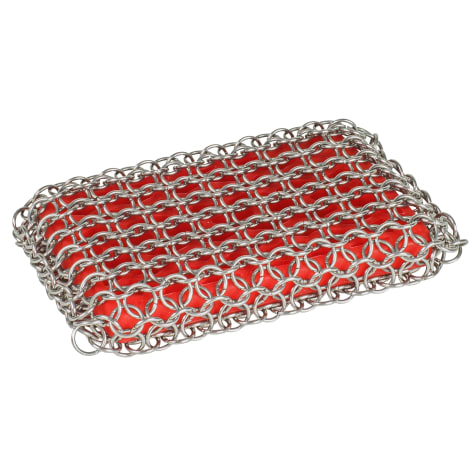 Lodge ACM10R41 Scrubbing pad, One, Red: Serveware Accessories