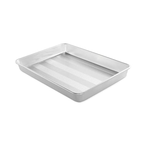 Nordic Ware Natural High Sided Sheet Cake Pan, Silver