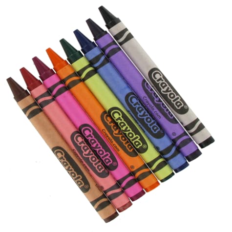 Crayola® 52-8902 4 Color Crayon Bulk Box - 3000 / CS